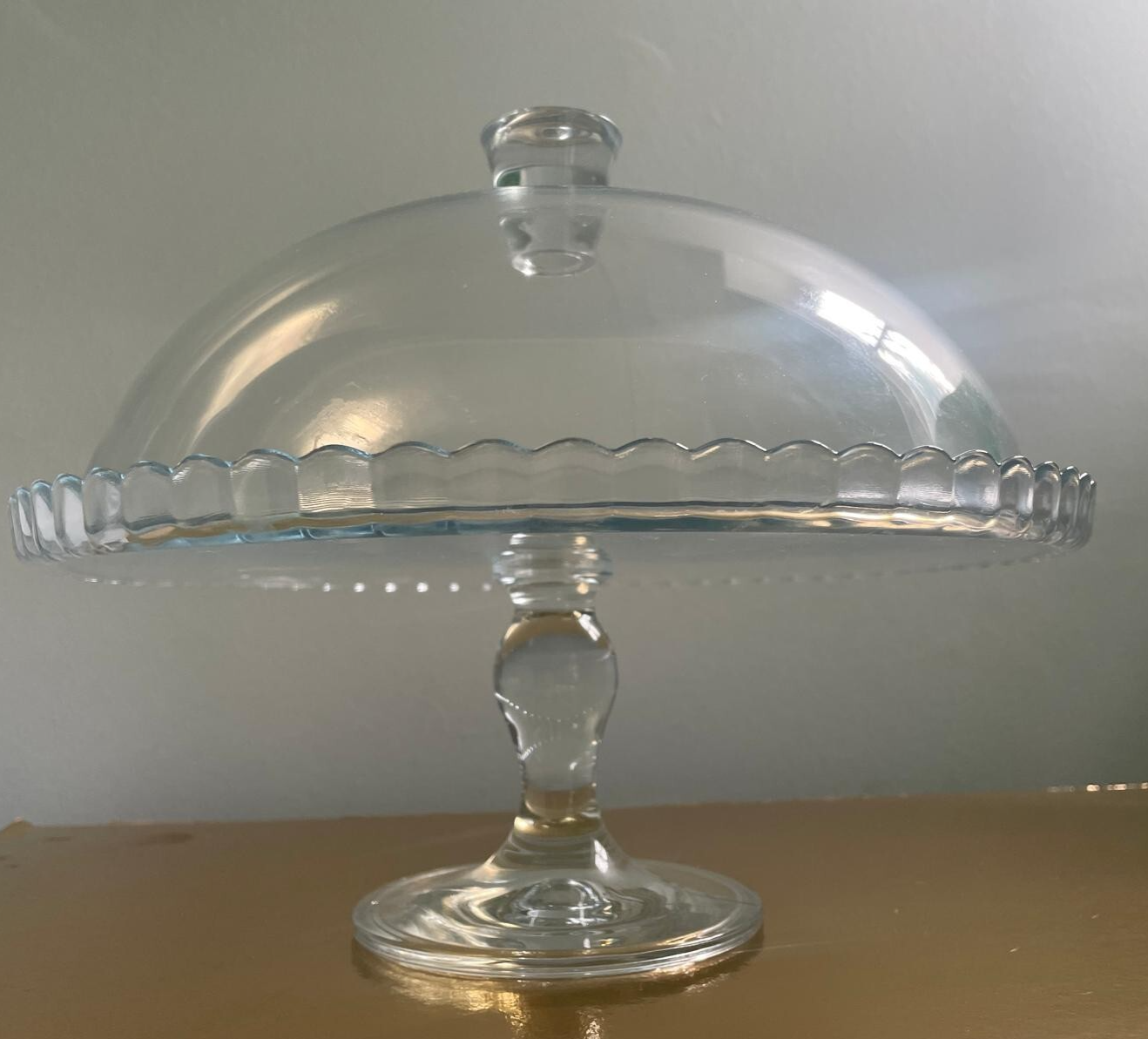 ALZATINA IN VETRO PER TORTE